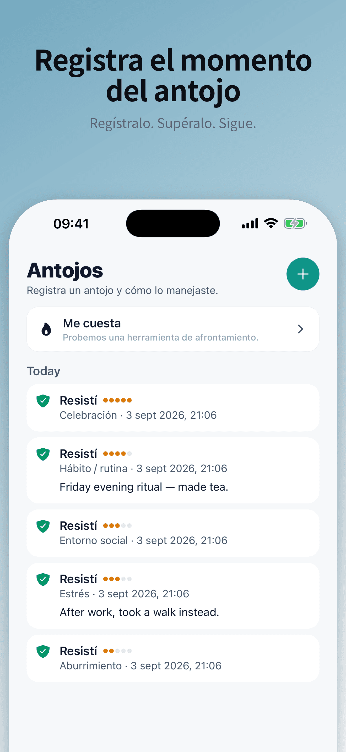 Vence el antojo
