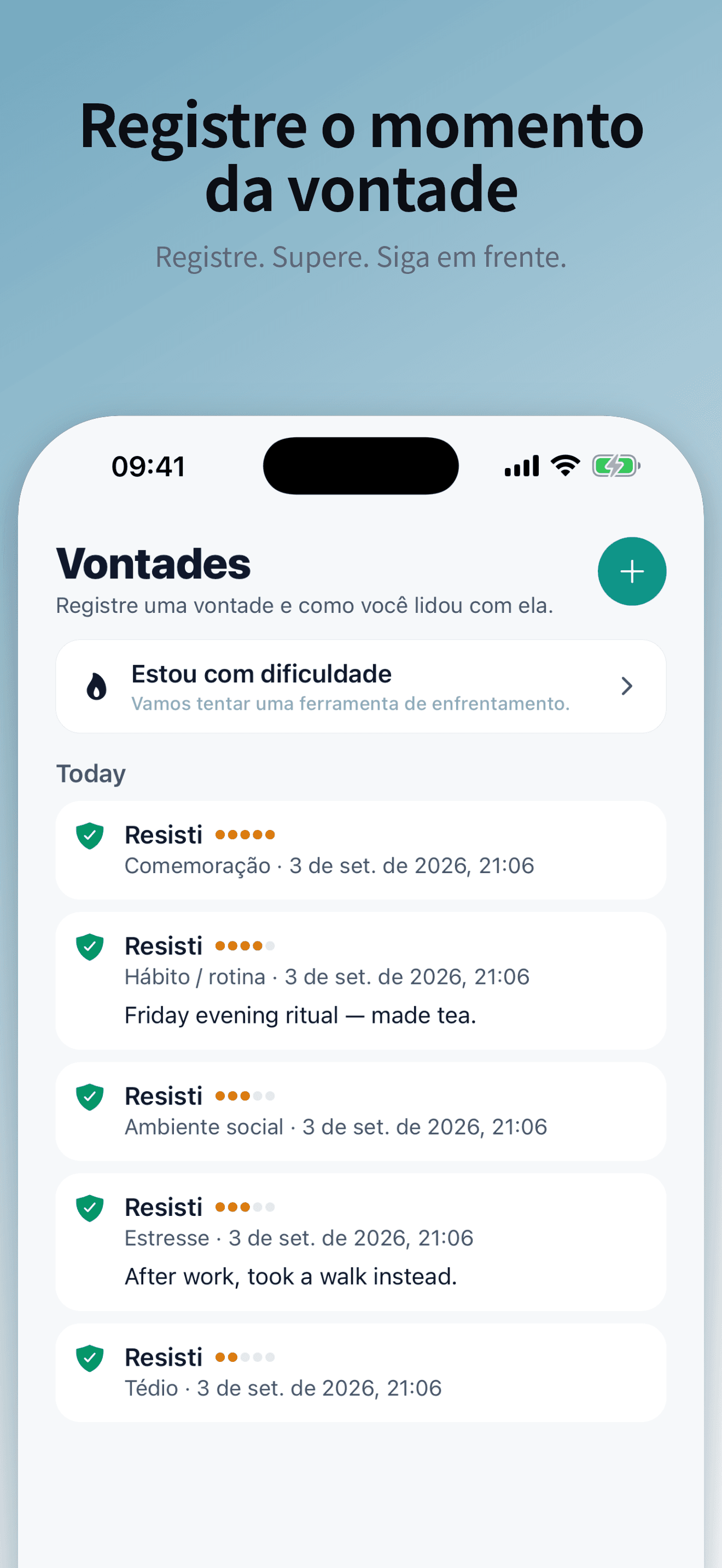 Vença a vontade